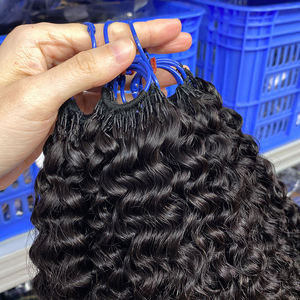 Extensions de cheveux bouclés Remy en gros, 100 % cheveux humains, boucles naturelles, texture lisse, pointes épaisses pour femmes - Product Image 6