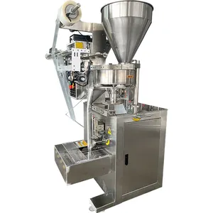 Granos de café granulares verticales automáticos de alta velocidad, máquina de envasado pequeña, máquina de envasado de bolsas de palomitas de maíz