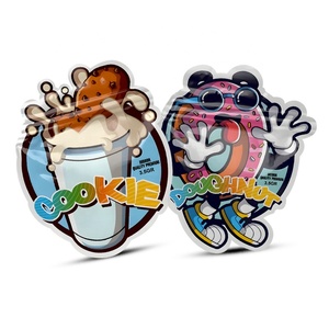 ถุง Mylar ไดคัท3.5กรัมสำหรับบรรจุขนมขนมรูปทรงพิเศษรีไซเคิลได้ - Product Image 3