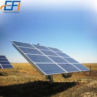Support solaire au sol 1 axe, fourniture d'usine, prix de gros