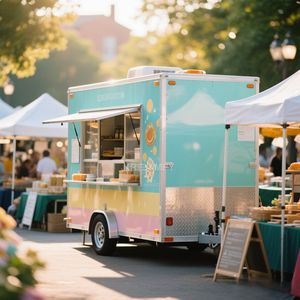 Remolque de Comida Rápida 2025, Carrito Móvil para Calle, Cocina al Aire Libre con Equipo de Cocina en Venta - Product Image 2