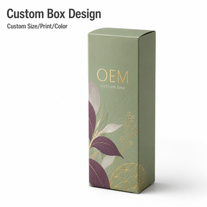 Boîtes d'emballage personnalisées <span class=keywords><strong>en</strong></span> carton blanc recyclable pour crème solaire, imprimées avec fentes, finition mate, pour cosmétiques et soins quotidiens - Product Image 1