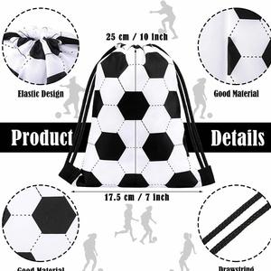 Branded Fashion Foldable Portable Durable Unisex Football <b>Training</b> Sneaker Bag Drawstring <b>Backpack</b> - Product Image 2