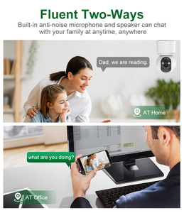 กล้องวงจรปิดไร้สาย Leksell V380PRO AI Tracking สำหรับภายในบ้าน รองรับการติดตามอัจฉริยะ ภาพกลางคืนคมชัด ใช้พลังงานจากแบตเตอรี่ รองรับ 4G ตรวจจับความเคลื่อนไหว รองรับการ์ด SD - Product Image 4