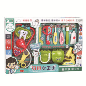 2023 nouveau bébé <span class=keywords><strong>docteur</strong></span> jouets semblant jouer mallette jouant <span class=keywords><strong>docteur</strong></span> jouet ensemble médecine boîte jouets dentiste - Product Image 2