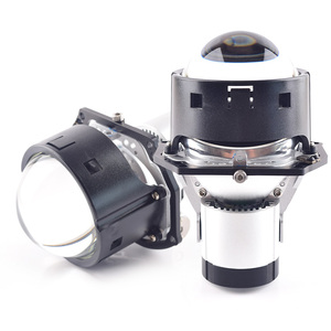 एलईडी सहायक दीपक 120w 6000k कार के नेतृत्व में हेडलाइट टर्निंग असिस्ट बी-संचालित प्रोजेक्टर लेंस 3.0 डबल लाइट फिस्ट/लो बीम - Product Image 3