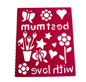 Çocuklar çizim tahtası oyuncaklar plastik özelleştirilmiş renk çocuk okul boyama el sanatları sanat şablonları promosyon hediye - Product Image 1