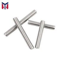 Prix de gros usine – Tiges filetées métriques en acier inoxydable DIN 975 M3-M20, filetage complet, longueur 80 mm