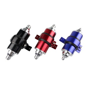 Car Fuel Filter 14.5cm x 5.8cm High Flow Magnetized With <b>Bracket</b> For Retrofit Upgrade - Product Image 3