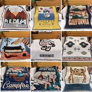 Commerce extérieur Transfrontalier Raschel Canapé Jeter Couverture Polyester/Coton Quatre Saisons Style Européen Américain Tente Décoration - Product Image 2