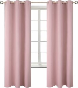 <span class=keywords><strong>Rideau</strong></span> occultant 100% noir moderne pour <span class=keywords><strong>chambre</strong></span> à coucher, salon et hôtel – Rideaux occultants économiques pour fenêtres - Product Image 3