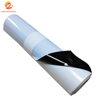 120gsm noir colle voiture Wrap tissu Film impression matériel PVC auto-adhésif vinyle autocollant rouleaux pour voiture