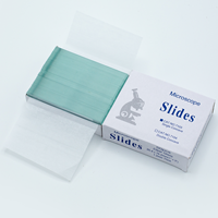 Blank Ground Edge Glass Microscope Slides OEM Supported 25.4x76.2mm Lab Consumables 100pcs/Box