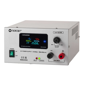 Fuente de alimentación Microset LS 50 DC 4-15V 55A Máx. Ajustable para laboratorio y reparación de electrónica - Product Image 1