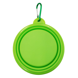 Promotional Collapsible Silicone Foldable <b>Slow</b> Feeding <b>Bowl</b> Custom Logo Pet <b>Bowls</b> & <b>Feeders</b> - Product Image 1