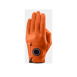 Guantes de golf de cuero lavables personalizados OEM con logotipo personalizado Guantes de golf de cuero genuino de piel de oveja a precio de fábrica para adultos - Product Image 5