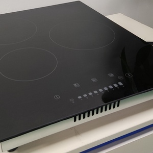 Placa de Cocina Vitrocerámica Inteligente de Alta Calidad con 3 Quemadores Infrarrojos Rojos para el Hogar - Product Image 2