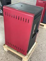 Cheminées à granulés modernes autoportantes en acier, 6 kW, haute efficacité, éco-conçues, avec télécommande