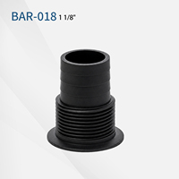 Raccord de Jardinage pour Purification de l'Eau, en Plastique, Surface Lisse, Forme Ronde, Connexion Femelle, Accessoires de Quincaillerie