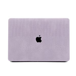 Estuche con estampado de cocodrilo, estuche protector de cuero PU <span class=keywords><strong>a</strong></span> prueba de golpes para ordenador portátil para <span class=keywords><strong>MacBook</strong></span> Apple Air <span class=keywords><strong>Pro</strong></span> de 14 pulgadas - Product Image 4