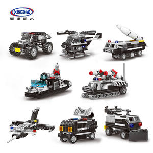 XINGBAO, novedad de 13003, <span class=keywords><strong>serie</strong></span> <span class=keywords><strong>Swat</strong></span> 8 en 1, juegos de camiones Pioneer <span class=keywords><strong>Swat</strong></span>, bloques de construcción, vehículos blindados, avión, barco, helicóptero, ladrillos - Product Image 1