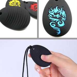 Collier de dentition en silicone pour enfants, pendentif sensoriel à mâcher, bijou de dentition Dragon Teeth, jouet de dentition pour bébé, fabriqué en Chine, Guangdong - Product Image 2