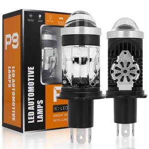 Phares de voiture LED 100W H4 SUKIOTO JAPON 2024, authentiques, avec lentille de projecteur mini P9, phares LED, projecteur LED pour voiture - Product Image 3