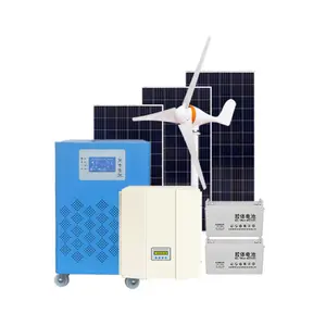 Großhandel nachhaltiges Stromanlage 50 kW sicheres und zuverlässiges Solar-Wind-Hybridsystem für Wohngebäude