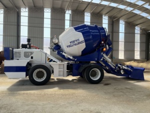 Bétonnière autochargeante puissante de 3,5 m3, système de décharge plus rapide pour des travaux de coulage continu - Product Image 1