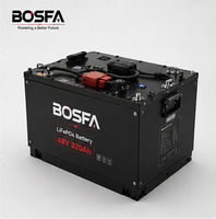 Baterai Forklift Lithium 48V 51.2V 320Ah LiFePO4 untuk Forklift Listrik