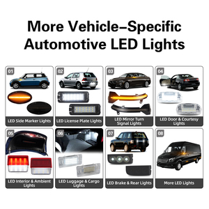 Luce Indicatore <span class=keywords><strong>di</strong></span> Direzione Laterale a LED per <span class=keywords><strong>Opel</strong></span> <span class=keywords><strong>Corsa</strong></span> C 2000-2006 Combo 2001-2012 Astra F 1999-2000 Tigra 1994-2000 - Product Image 5