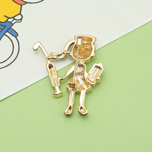 Broche de aleación nueva prevención de epidemias creativa Pin de solapa médico enfermera jeringa ECG insignia de dibujos animados Pin Accesorios - Product Image 6