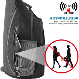 Faraday Sling Phone Bag,RFID Blocking Crossbody Bag,Daily,Travel,Durable Polyester Fabric,Perfect for work,shopping - Product Image 2
