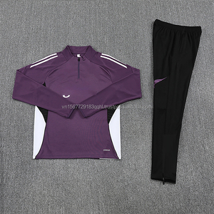 เสื้อฟุตบอลพิมพ์ลายแบบซิปครึ่งตัว รุ่นใหม่ ปี 2026 ชุดฝึกซ้อมแขนยาว แห้งเร็ว ระบายอากาศได้ดี ป้องกันรังสียูวี เหมาะสำหรับการแข่งขัน - Product Image 2