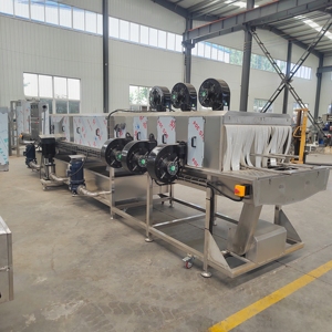 High Efficiency Automatic Commercial Basket Washing Machine With PLC & Motor Stainless Steel Crate Pallet Tray Dryer Tray Cleani - Product Image 2