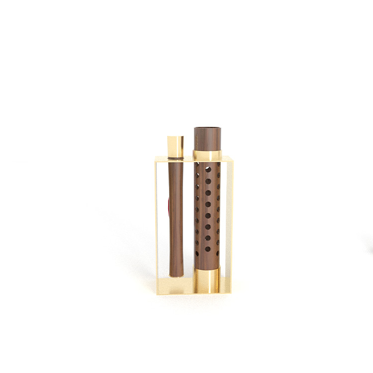 New product, Metal OUD BURNER, line stick incense burner
