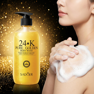 Nuevo Gel de Ducha Nutritivo, Hidratante, Perfumado, Blanqueador y Aclarante de Piel con Oro Puro de 24k - Product Image 1