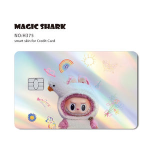 Réduction tarifaire de 90 jours Envoi rapide Autocollant de <span class=keywords><strong>carte</strong></span> de débit holographique personnalisé et facile à appliquer - Product Image 3