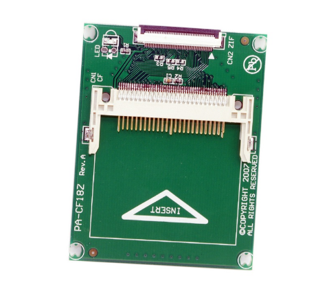CF Compact Flash Card to 1.8 Inch ZIF CE Adapter for iPod 5G 6G HDD