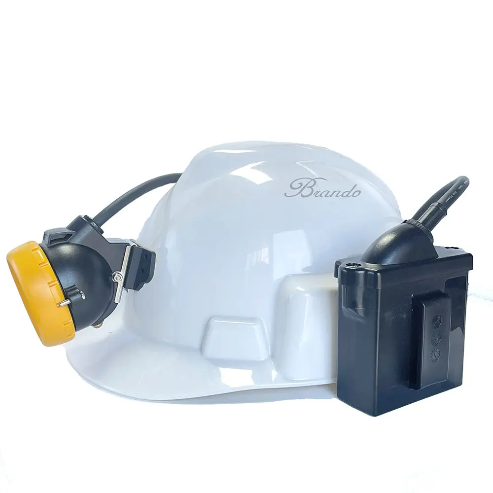 Kl5lm rechargeable led mining cap lamp Factory Price corded miners cap lamp ip67 for safety Hardhat/helmet