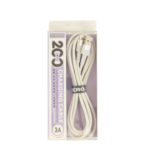 Cable <span class=keywords><strong>de</strong></span> Carga USB SD-262, Cargador Rápido <span class=keywords><strong>de</strong></span> 3A con Revestimiento <span class=keywords><strong>de</strong></span> PVC/TPE para iPhone, Auriculares, Tabletas y <span class=keywords><strong>Bancos</strong></span> <span class=keywords><strong>de</strong></span> Energía - Product Image 4