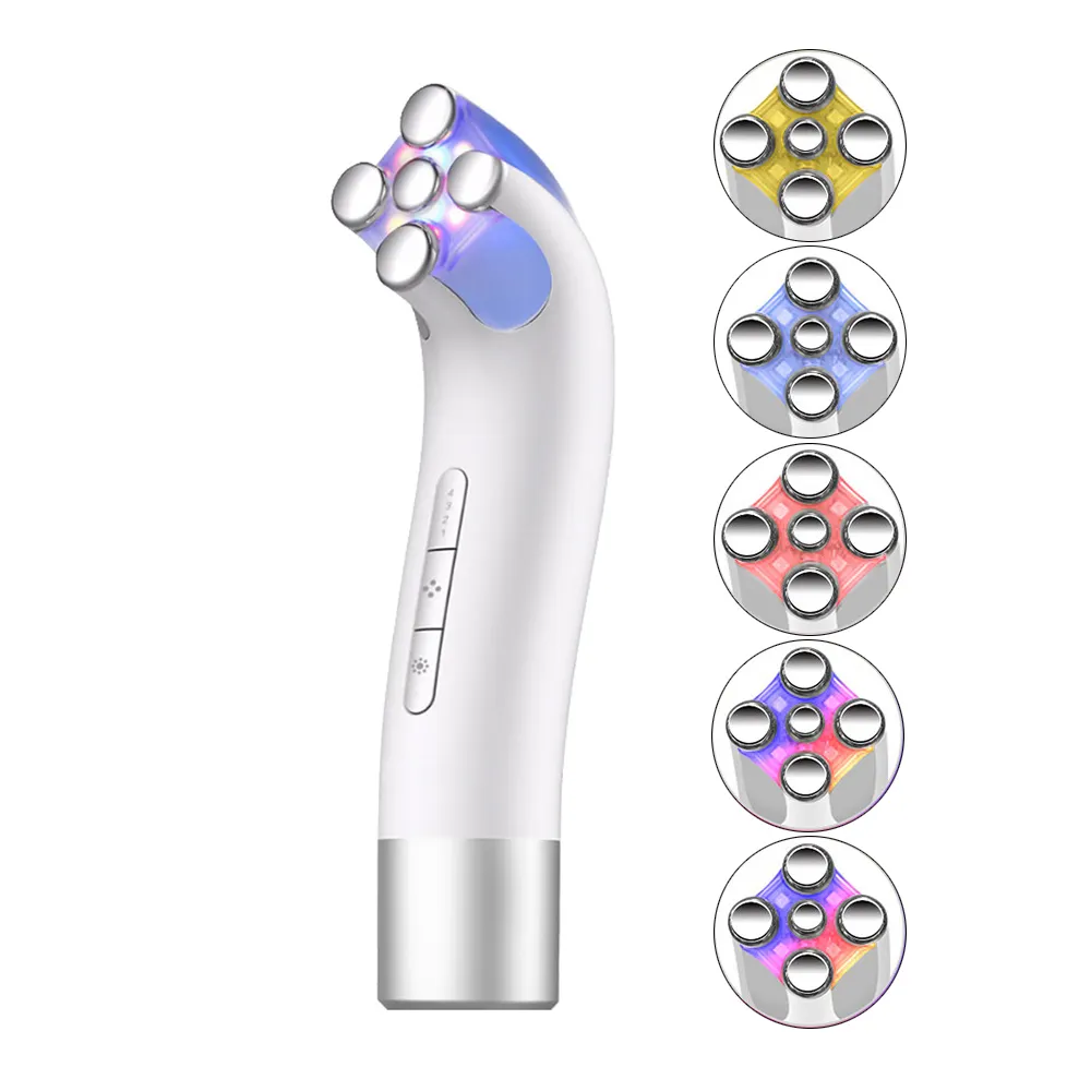 Hot Koop Portable Handheld Ems Elektrische Rimpel Remover Huid Aanscherping Massage Gezicht Schoonheid Apparaat Facial Massager