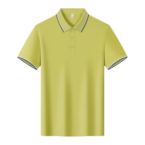 เสื้อโปโลโปรโมชั่น ผ้าฝ้าย สำหรับฤดูร้อน แต่งขอบตัดกัน ทรงหลวม ใส่ทำงานได้ สกรีนโลโก้ได้ - Product Image 2