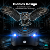 Vente directe d'usine, nouveau type de répulsif à ultrasons pour animaux, pour usage intérieur, avec 3 modes combinables librement
