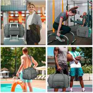 Bolsa Deportiva Retro para Gimnasio y Atletismo, Bolsa Deportiva de Estilo Retro - Product Image 6