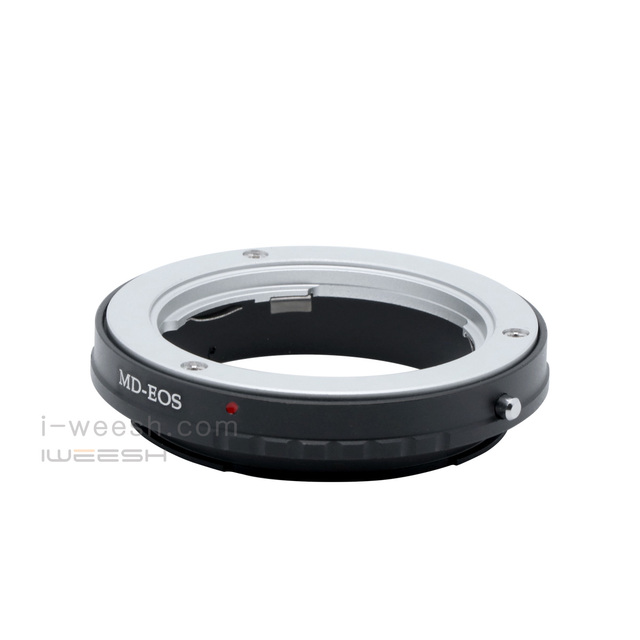 MD-EOS Lens Adapter Ring for Sony Minolta Lens to for Canon EOSEF EF-S Mount Camera