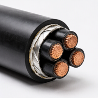 Câble basse tension industriel ignifuge, conducteur en cuivre, isolation XLPE, pour appareils électroménagers, mines et centrales électriques