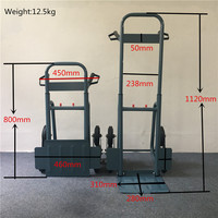 Meilleures ventes d'Allemagne Sac d'escalade pliable et rétractable Camion Treppensackkarre Structure fermée OEM Support personnalisé