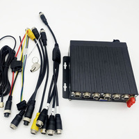 Caméra de Surveillance pour Camion Tout-en-Un 4G GPS WIFI avec Écran OLED, Surveillance SD 4 Voies en Temps Réel, Garantie 1 An
