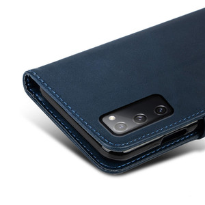 Funda de cuero billetera a prueba de golpes para teléfono móvil para Samsung <span class=keywords><strong>Galaxy</strong></span> <span class=keywords><strong>S20</strong></span> <span class=keywords><strong>FE</strong></span> 4G 5G Lite 2022 Flip <span class=keywords><strong>Cover</strong></span> - Product Image 5